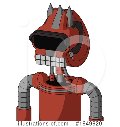 Royalty-Free (RF) Robot Clipart Illustration by Leo Blanchette - Stock Sample #1649620