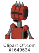 Robot Clipart #1649634 by Leo Blanchette