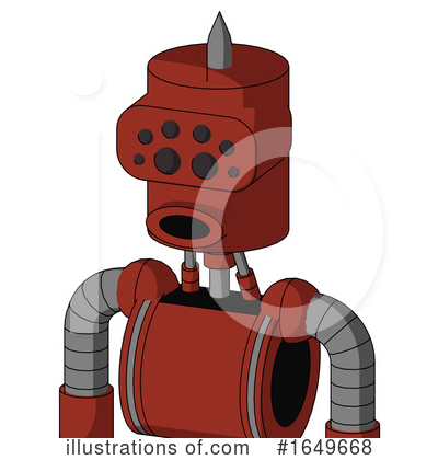 Royalty-Free (RF) Robot Clipart Illustration by Leo Blanchette - Stock Sample #1649668