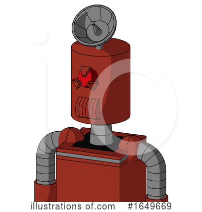 Royalty-Free (RF) Robot Clipart Illustration by Leo Blanchette - Stock Sample #1649669