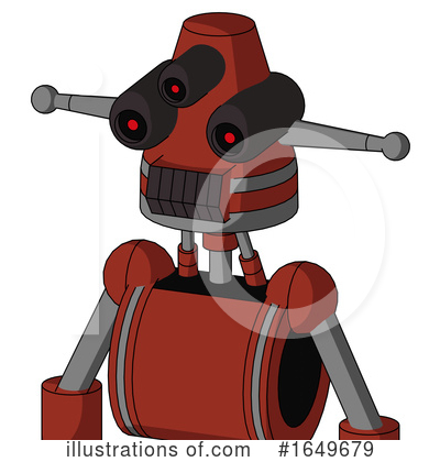 Royalty-Free (RF) Robot Clipart Illustration by Leo Blanchette - Stock Sample #1649679