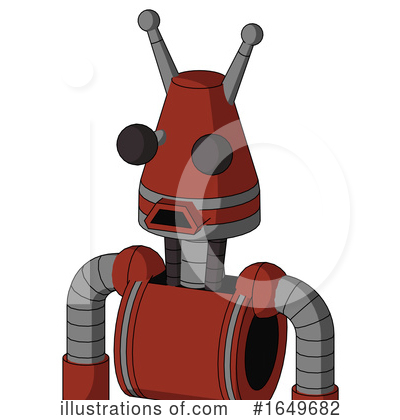 Royalty-Free (RF) Robot Clipart Illustration by Leo Blanchette - Stock Sample #1649682