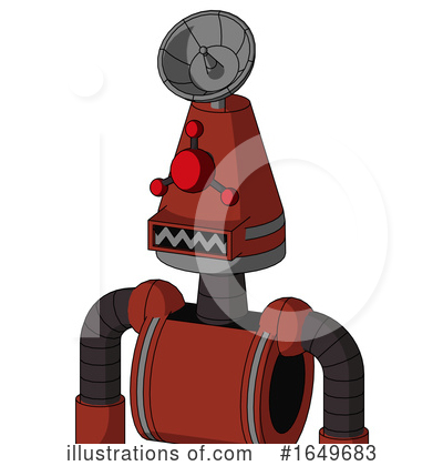 Royalty-Free (RF) Robot Clipart Illustration by Leo Blanchette - Stock Sample #1649683