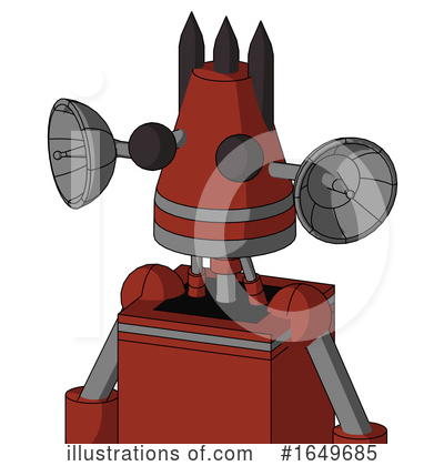 Royalty-Free (RF) Robot Clipart Illustration by Leo Blanchette - Stock Sample #1649685