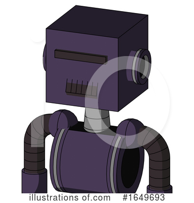 Royalty-Free (RF) Robot Clipart Illustration by Leo Blanchette - Stock Sample #1649693