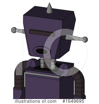 Royalty-Free (RF) Robot Clipart Illustration by Leo Blanchette - Stock Sample #1649695