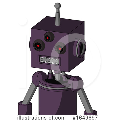 Royalty-Free (RF) Robot Clipart Illustration by Leo Blanchette - Stock Sample #1649697