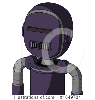 Royalty-Free (RF) Robot Clipart Illustration by Leo Blanchette - Stock Sample #1649704