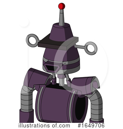 Royalty-Free (RF) Robot Clipart Illustration by Leo Blanchette - Stock Sample #1649706