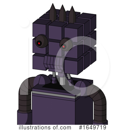 Royalty-Free (RF) Robot Clipart Illustration by Leo Blanchette - Stock Sample #1649719