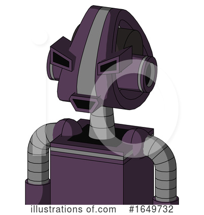 Royalty-Free (RF) Robot Clipart Illustration by Leo Blanchette - Stock Sample #1649732
