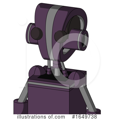 Royalty-Free (RF) Robot Clipart Illustration by Leo Blanchette - Stock Sample #1649738