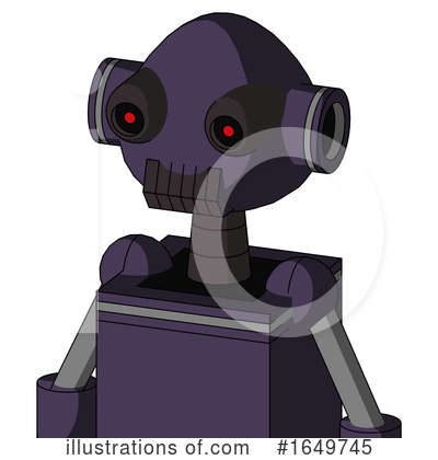 Royalty-Free (RF) Robot Clipart Illustration by Leo Blanchette - Stock Sample #1649745