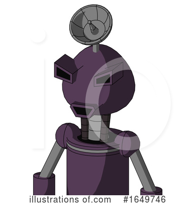 Royalty-Free (RF) Robot Clipart Illustration by Leo Blanchette - Stock Sample #1649746
