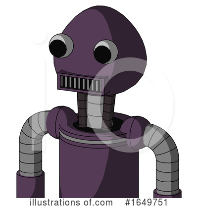Royalty-Free (RF) Robot Clipart Illustration by Leo Blanchette - Stock Sample #1649751