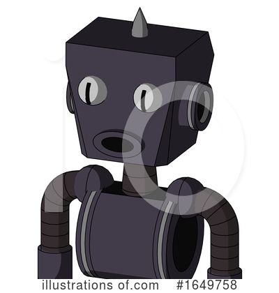 Royalty-Free (RF) Robot Clipart Illustration by Leo Blanchette - Stock Sample #1649758
