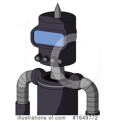 Royalty-Free (RF) Robot Clipart Illustration by Leo Blanchette - Stock Sample #1649772