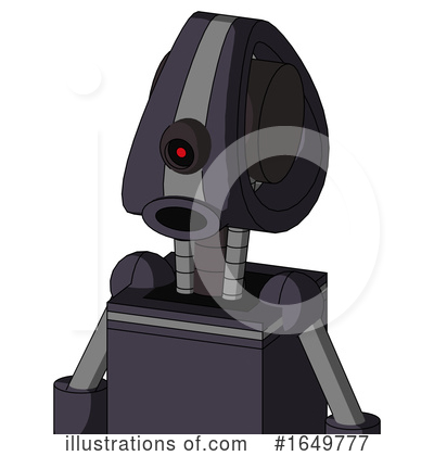 Royalty-Free (RF) Robot Clipart Illustration by Leo Blanchette - Stock Sample #1649777
