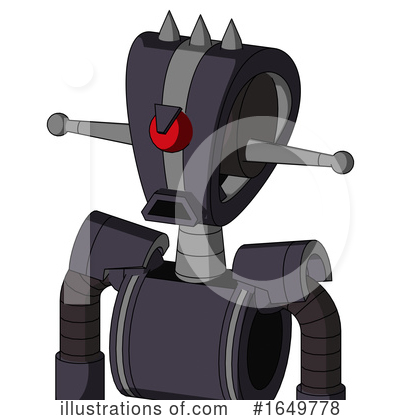 Royalty-Free (RF) Robot Clipart Illustration by Leo Blanchette - Stock Sample #1649778