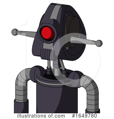 Royalty-Free (RF) Robot Clipart Illustration by Leo Blanchette - Stock Sample #1649780