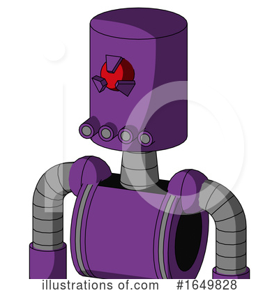 Royalty-Free (RF) Robot Clipart Illustration by Leo Blanchette - Stock Sample #1649828