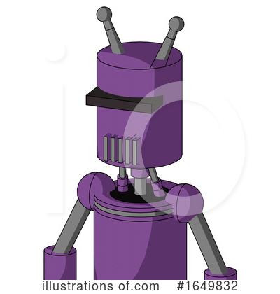 Royalty-Free (RF) Robot Clipart Illustration by Leo Blanchette - Stock Sample #1649832