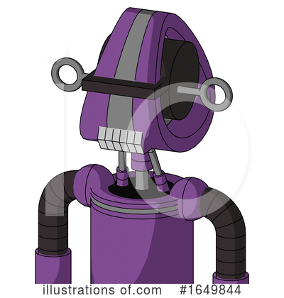 Royalty-Free (RF) Robot Clipart Illustration by Leo Blanchette - Stock Sample #1649844