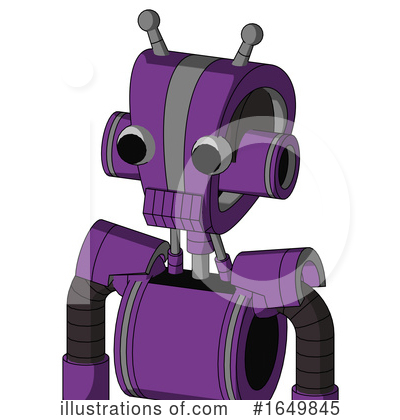 Royalty-Free (RF) Robot Clipart Illustration by Leo Blanchette - Stock Sample #1649845