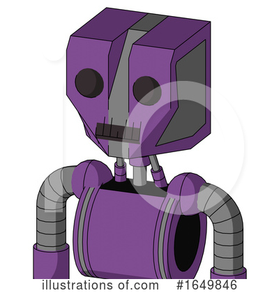 Royalty-Free (RF) Robot Clipart Illustration by Leo Blanchette - Stock Sample #1649846
