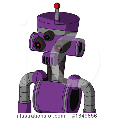 Royalty-Free (RF) Robot Clipart Illustration by Leo Blanchette - Stock Sample #1649856