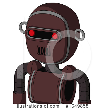 Royalty-Free (RF) Robot Clipart Illustration by Leo Blanchette - Stock Sample #1649858