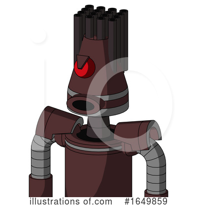 Royalty-Free (RF) Robot Clipart Illustration by Leo Blanchette - Stock Sample #1649859