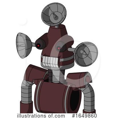 Royalty-Free (RF) Robot Clipart Illustration by Leo Blanchette - Stock Sample #1649860