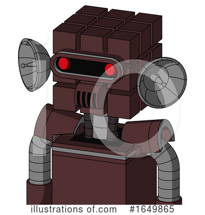 Royalty-Free (RF) Robot Clipart Illustration by Leo Blanchette - Stock Sample #1649865