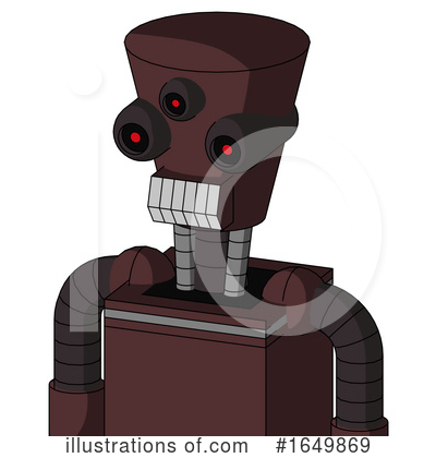 Royalty-Free (RF) Robot Clipart Illustration by Leo Blanchette - Stock Sample #1649869