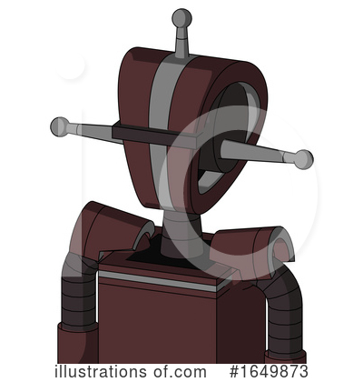 Royalty-Free (RF) Robot Clipart Illustration by Leo Blanchette - Stock Sample #1649873