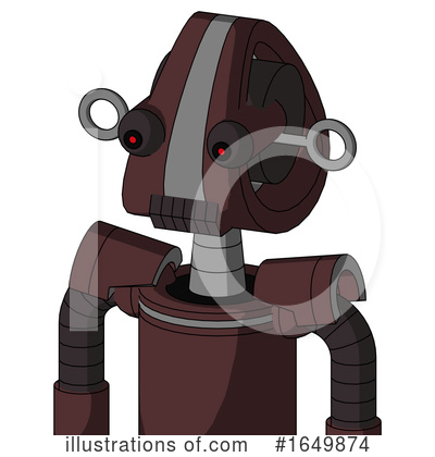 Royalty-Free (RF) Robot Clipart Illustration by Leo Blanchette - Stock Sample #1649874