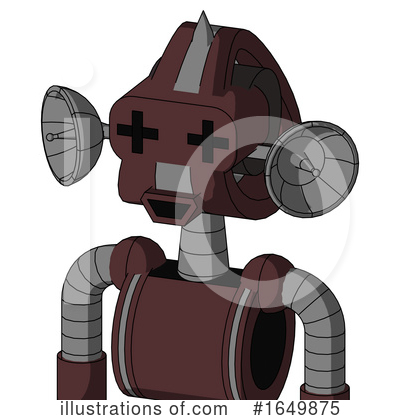Royalty-Free (RF) Robot Clipart Illustration by Leo Blanchette - Stock Sample #1649875