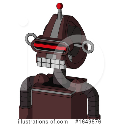 Royalty-Free (RF) Robot Clipart Illustration by Leo Blanchette - Stock Sample #1649876