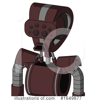 Royalty-Free (RF) Robot Clipart Illustration by Leo Blanchette - Stock Sample #1649877