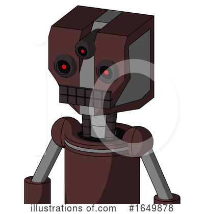 Royalty-Free (RF) Robot Clipart Illustration by Leo Blanchette - Stock Sample #1649878