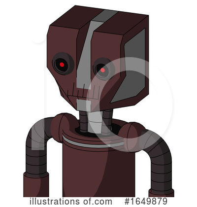 Royalty-Free (RF) Robot Clipart Illustration by Leo Blanchette - Stock Sample #1649879
