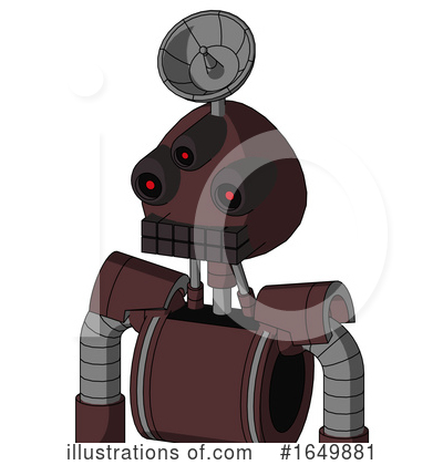 Royalty-Free (RF) Robot Clipart Illustration by Leo Blanchette - Stock Sample #1649881