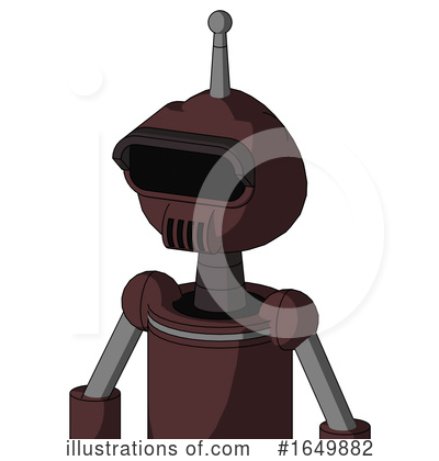 Royalty-Free (RF) Robot Clipart Illustration by Leo Blanchette - Stock Sample #1649882