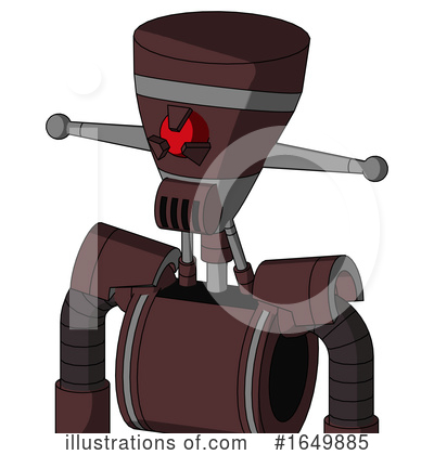 Royalty-Free (RF) Robot Clipart Illustration by Leo Blanchette - Stock Sample #1649885