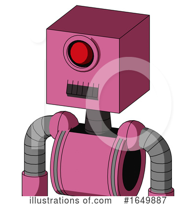 Royalty-Free (RF) Robot Clipart Illustration by Leo Blanchette - Stock Sample #1649887