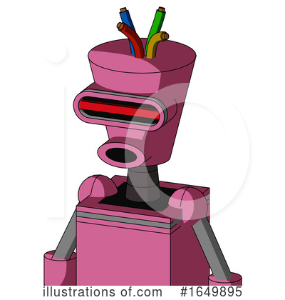 Royalty-Free (RF) Robot Clipart Illustration by Leo Blanchette - Stock Sample #1649895
