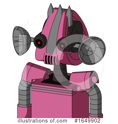 Royalty-Free (RF) Robot Clipart Illustration by Leo Blanchette - Stock Sample #1649902