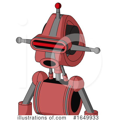 Royalty-Free (RF) Robot Clipart Illustration by Leo Blanchette - Stock Sample #1649933