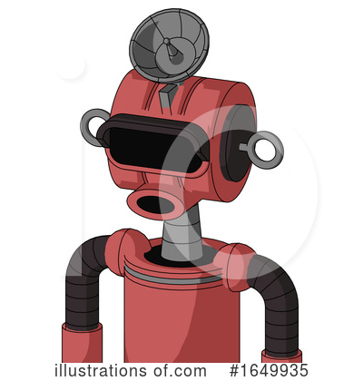 Royalty-Free (RF) Robot Clipart Illustration by Leo Blanchette - Stock Sample #1649935